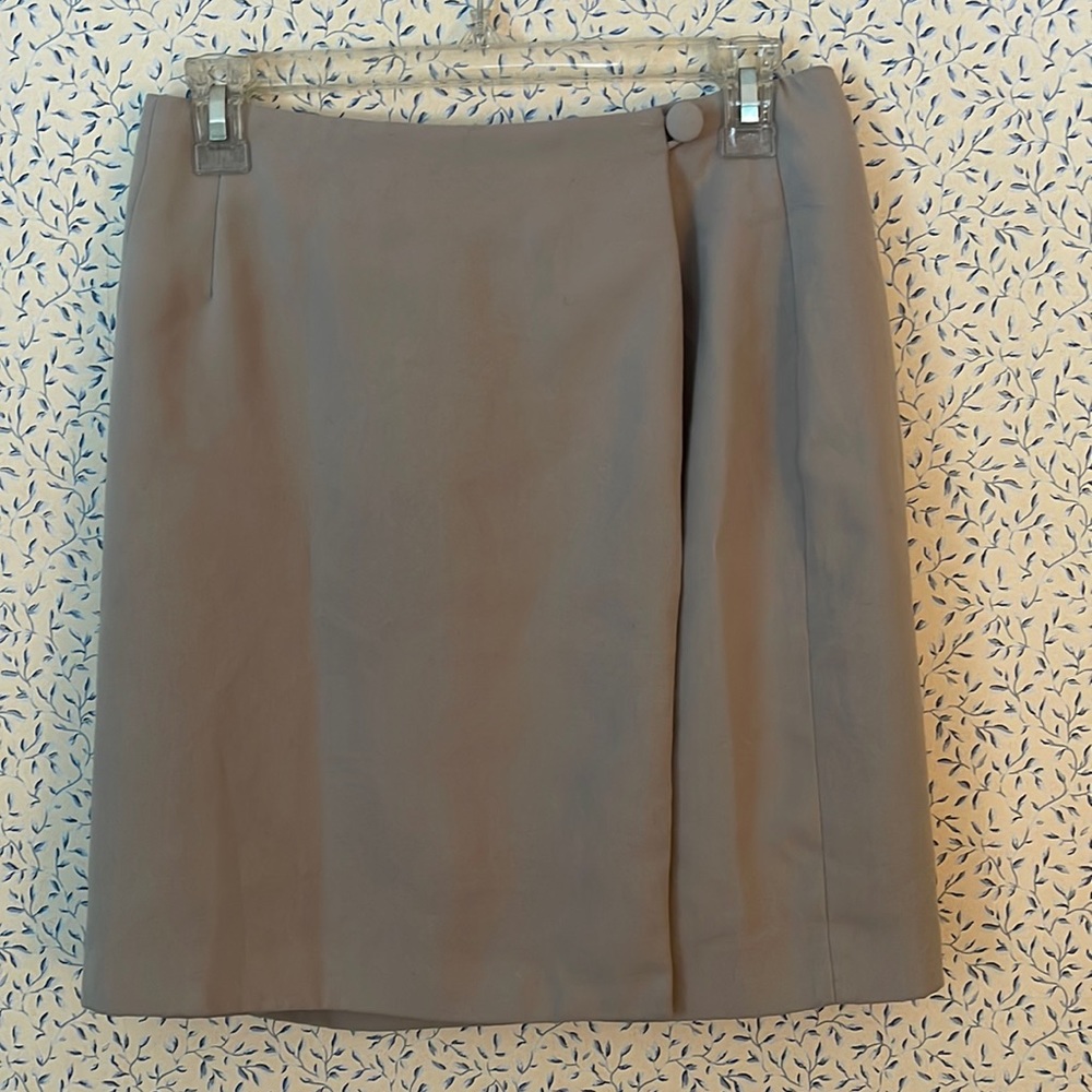 Wrap mini skirt